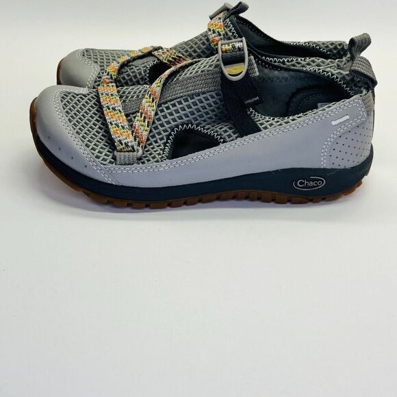 Chaco Odyssey Sandals  Kids' Size 4 Trail To Water Shoes Gray Slip On Closed Toe - Picture 3 of 11